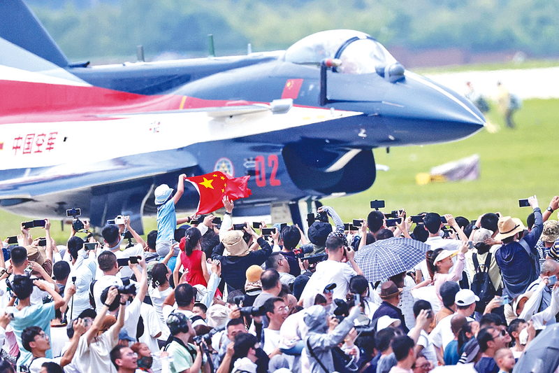 啊啊叫长春航空展迎来首个公众日